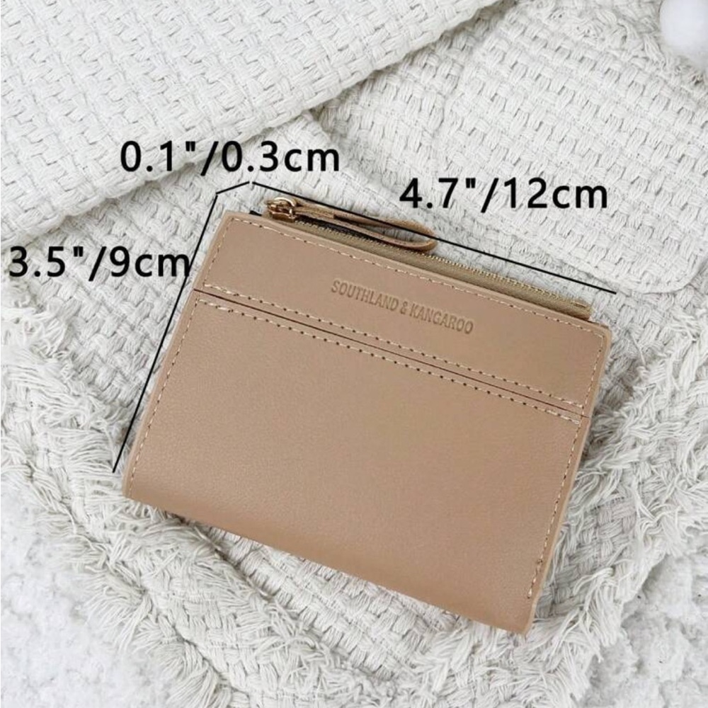 ⚠️Clearance Khaki Fold-over Wallet / Cardholder - Picture 5 of 5